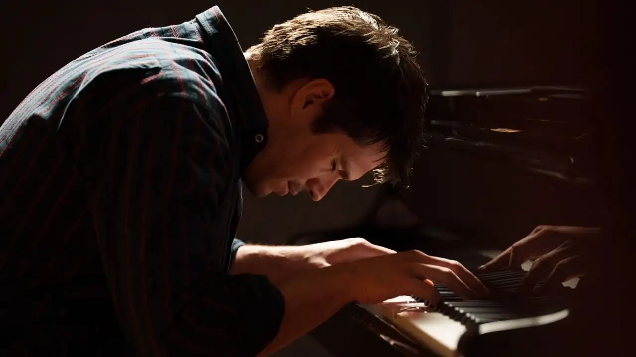 Deux pianos – image d’arrière-plan