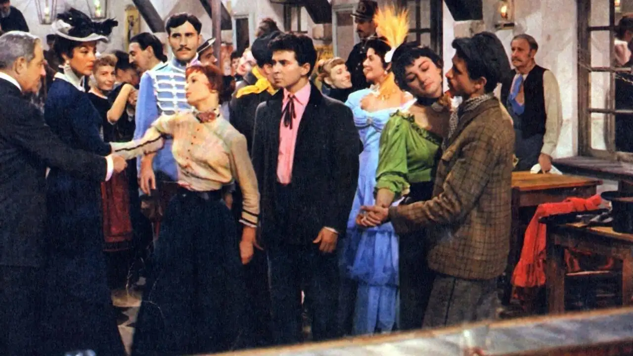 French Cancan – image d’arrière-plan