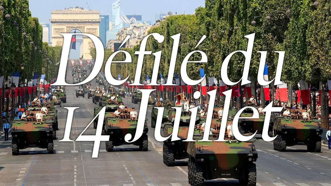 Défilé du 14 juillet – image d’arrière-plan