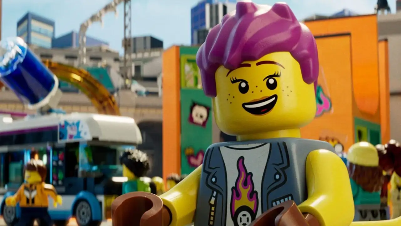 LEGO City No Limits MAX - Saison 1 - Camion à granité et drones à laser – image d’arrière-plan