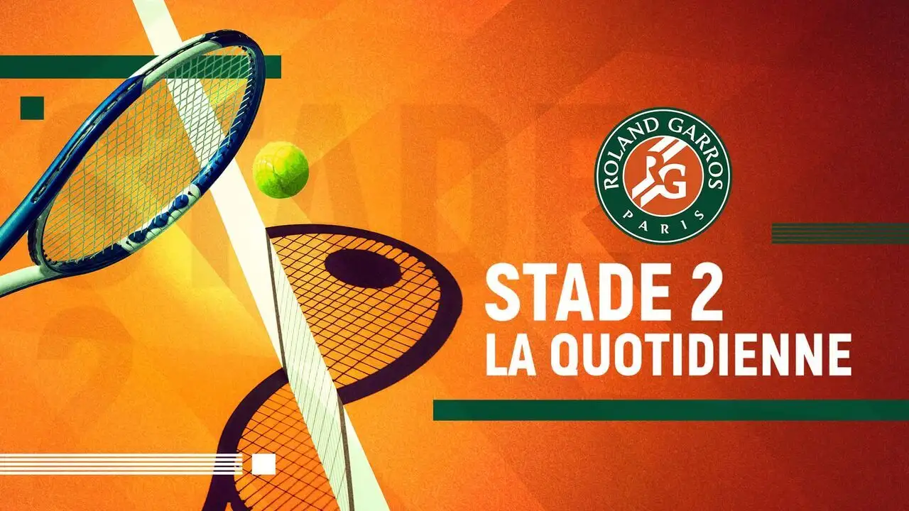 Stade 2 la quotidienne Roland-Garros – image d’arrière-plan