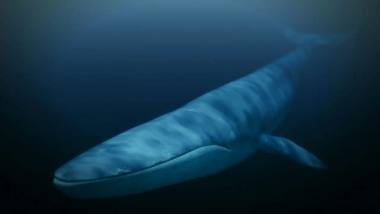 Le royaume de la baleine bleue – image d’arrière-plan