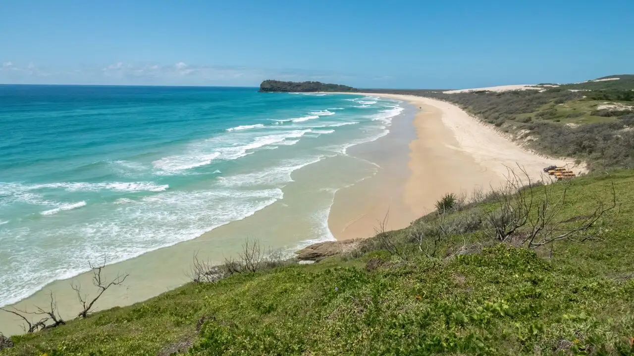 K'gari, l'île de sable – image d’arrière-plan