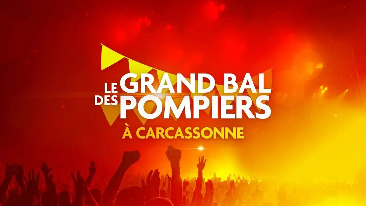 Le grand bal des pompiers à Carcassonne – image d’arrière-plan