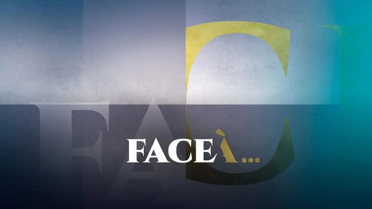 Face à – image d’arrière-plan