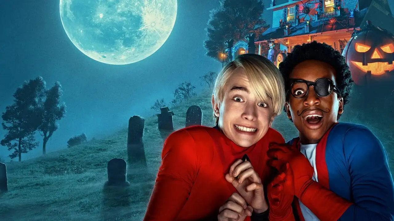 Halloween chez les Loud – image d’arrière-plan