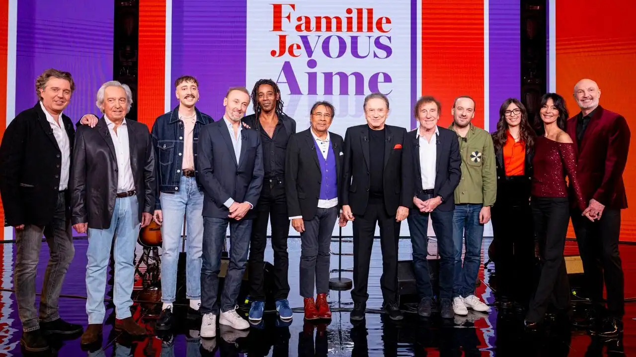 Famille je vous aime – image d’arrière-plan