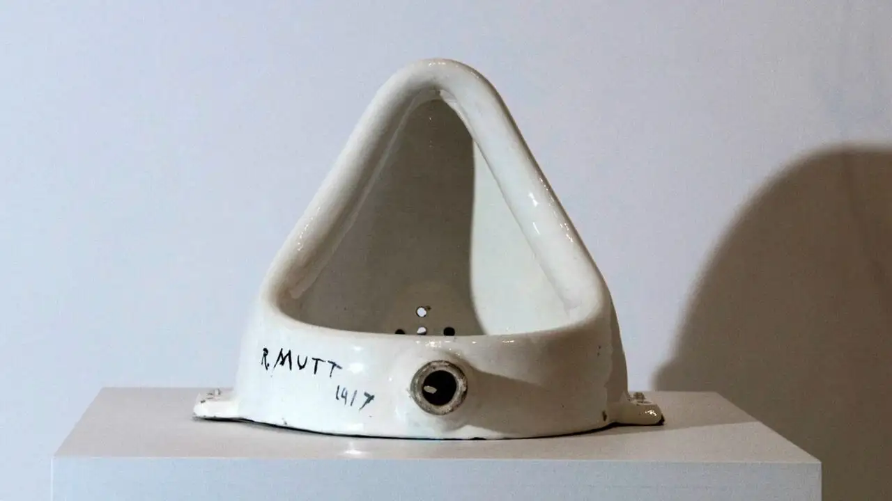 Duchamp, la baronne et le mystère de l'urinoir – image d’arrière-plan