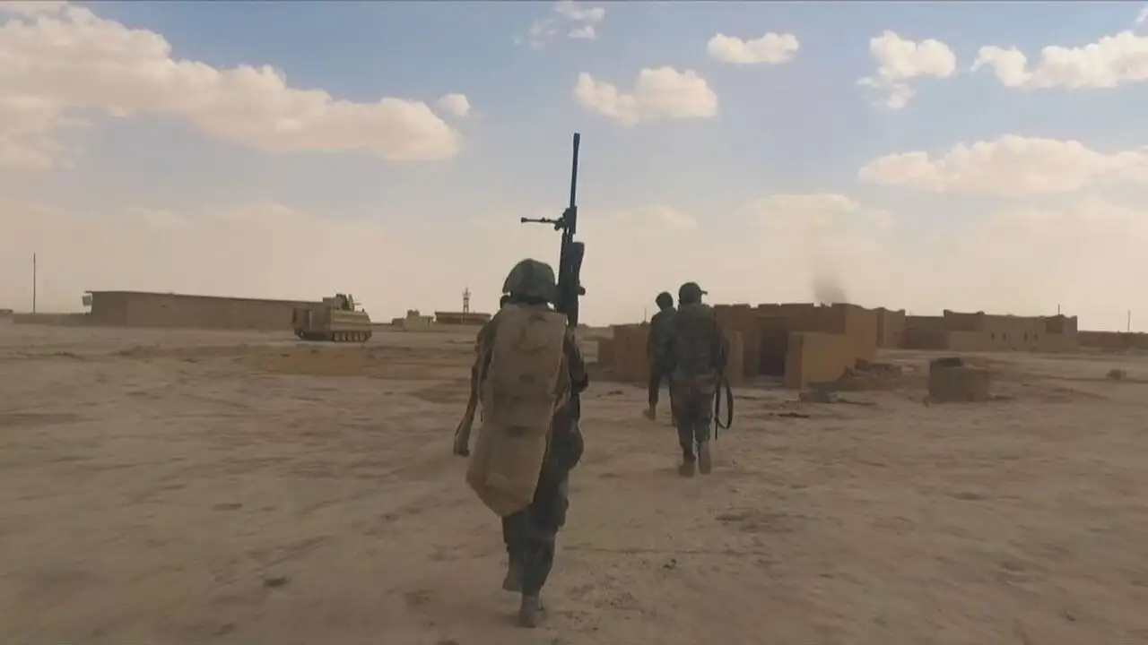 L'Irak sous emprise – image d’arrière-plan