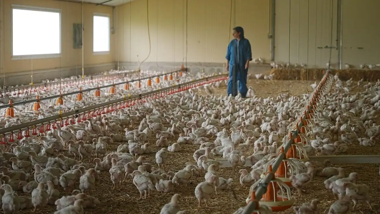 Poulet mania – image d’arrière-plan