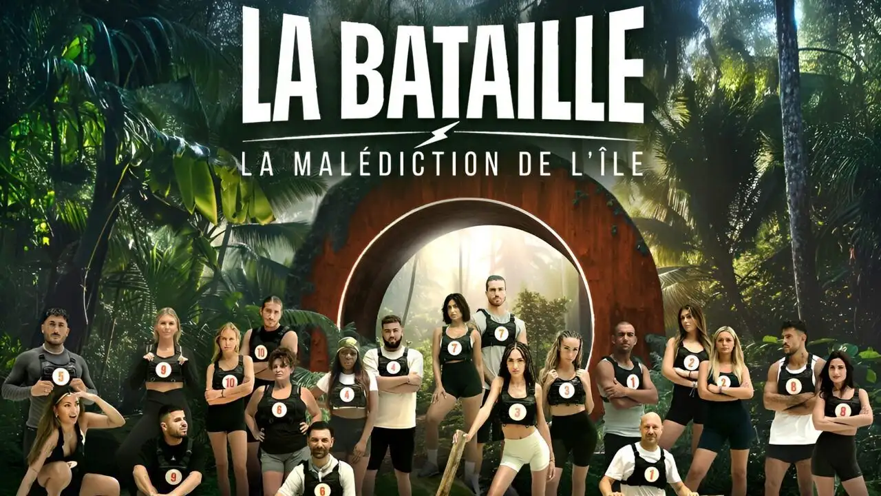 La Bataille : La malédiction de l'île - Saison 1 – image d’arrière-plan