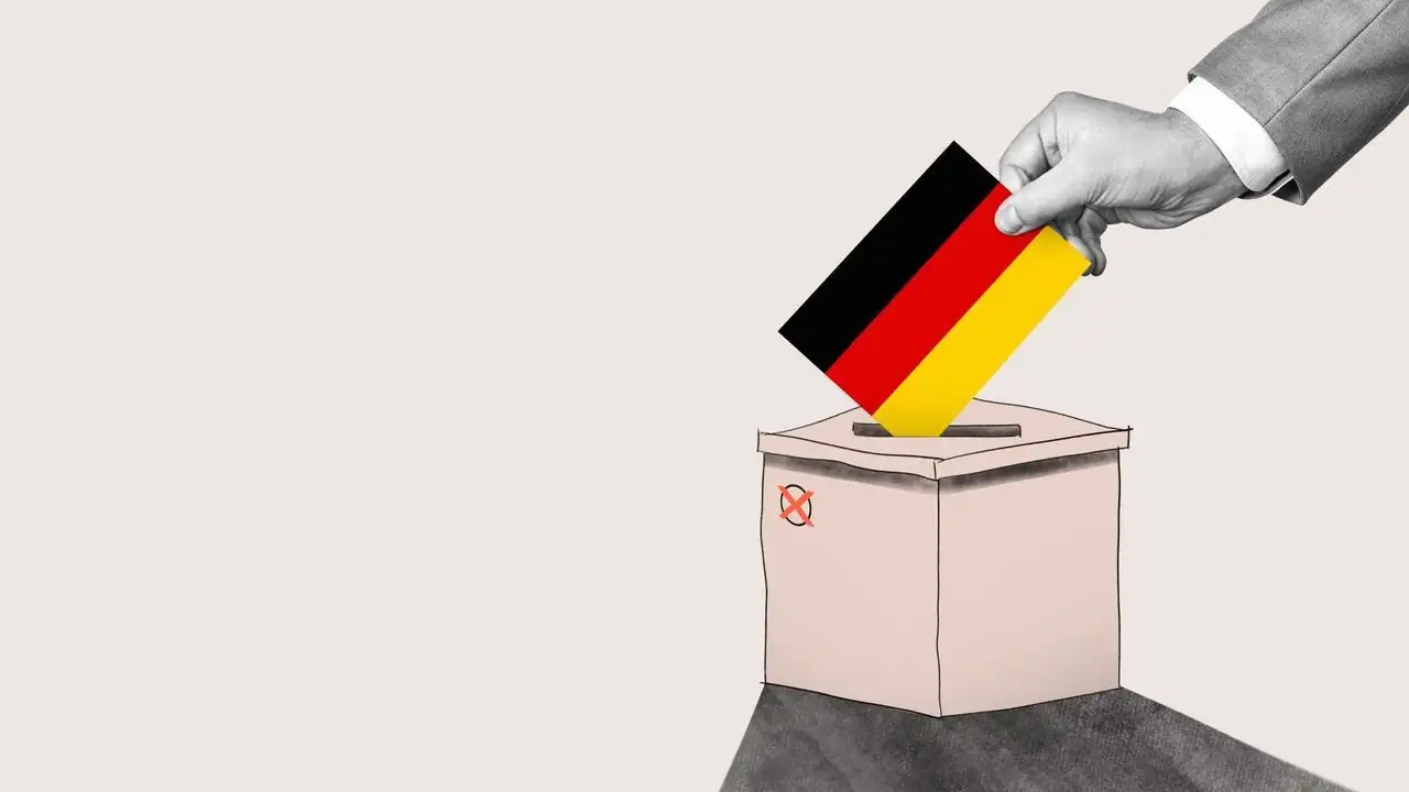 De jeunes Allemands engagés pour la démocratie – image d’arrière-plan