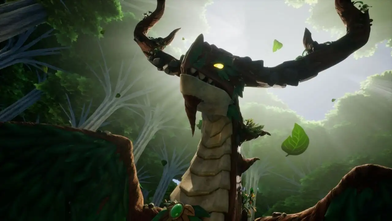 Ninjago, le soulèvement des dragons - Saison 4 - La forêt aux murmures – image d’arrière-plan