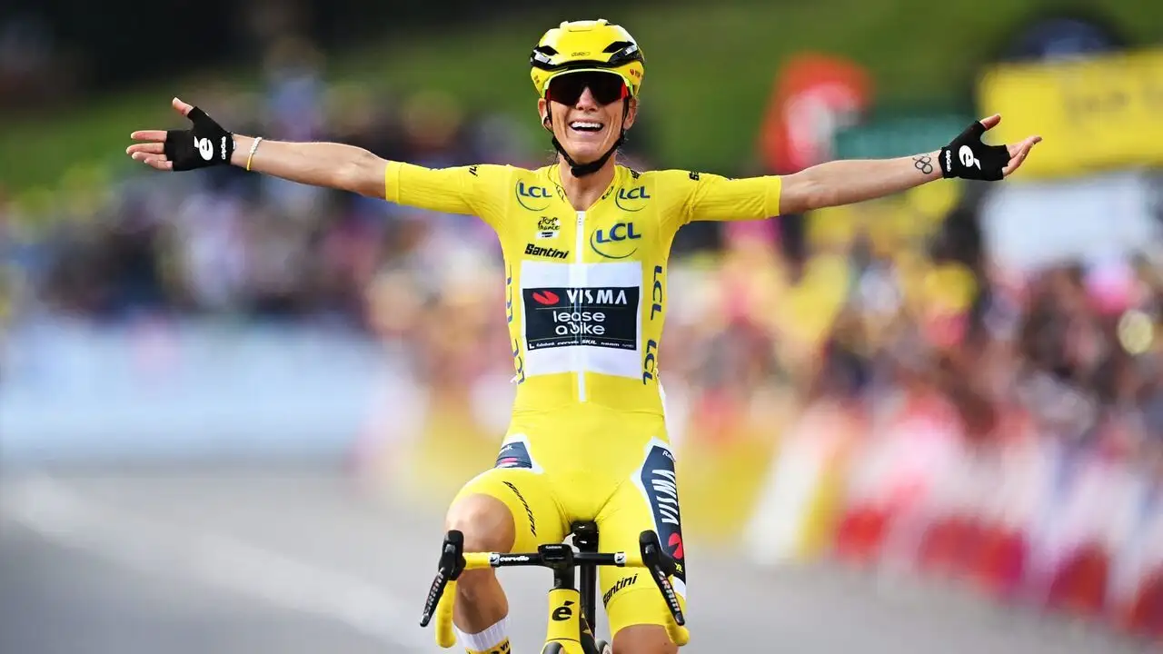 Cyclisme : Road to yellow – image d’arrière-plan