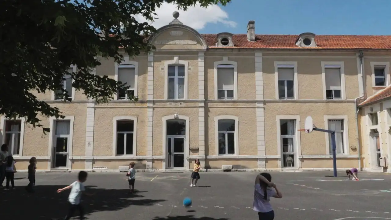 Le maire, l'école et les Ukrainiens – image d’arrière-plan