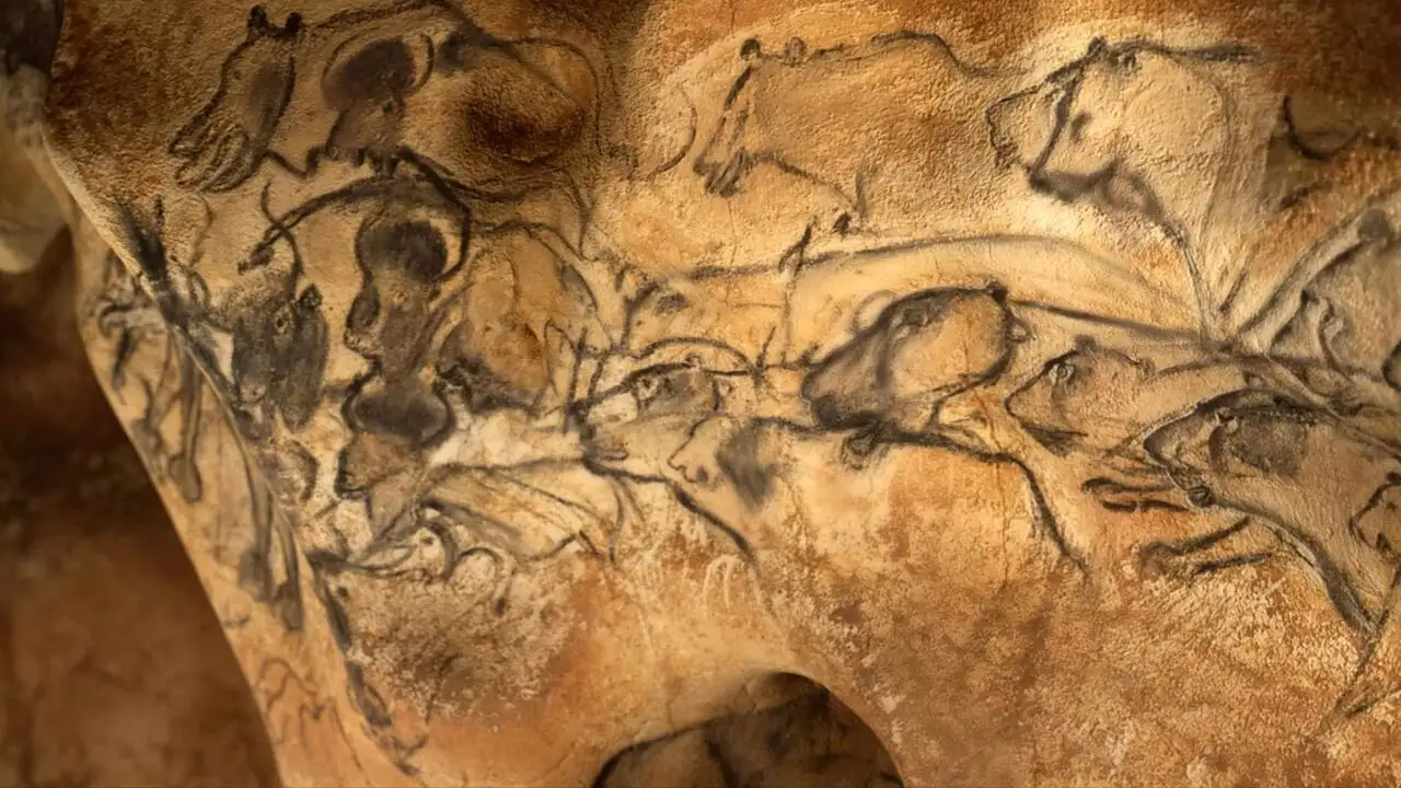 Grotte Chauvet : Dans les pas des artistes de la Préhistoire – image d’arrière-plan