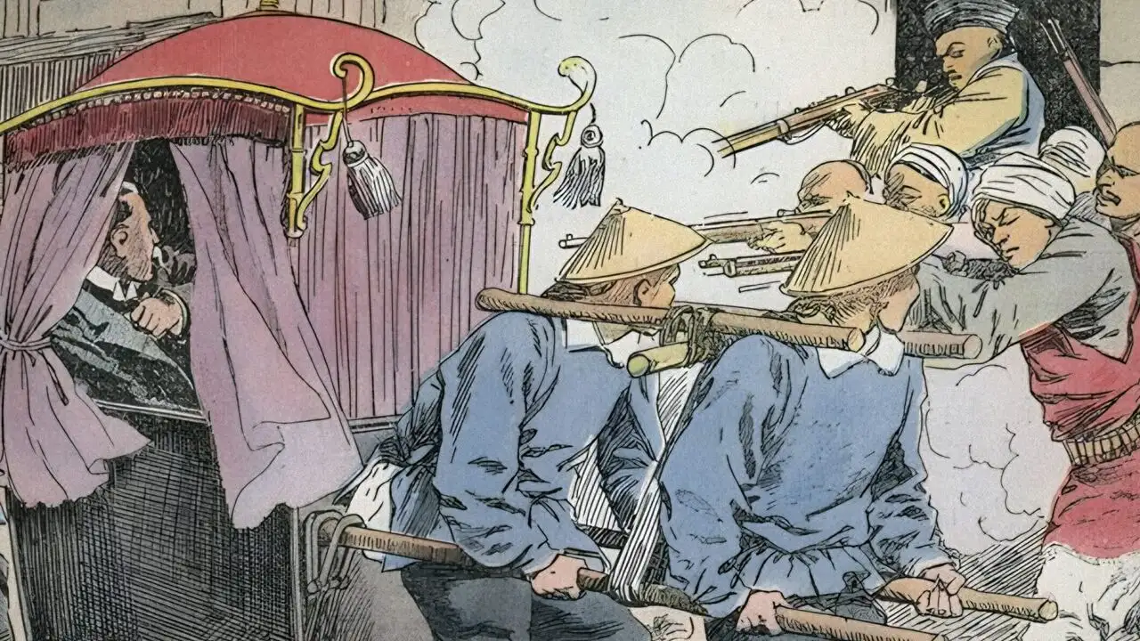 La guerre des Boxeurs : la fin de l'Empire chinois – image d’arrière-plan