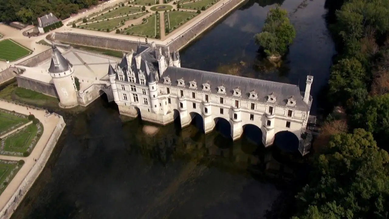 Les trésors des châteaux de la Loire – image d’arrière-plan