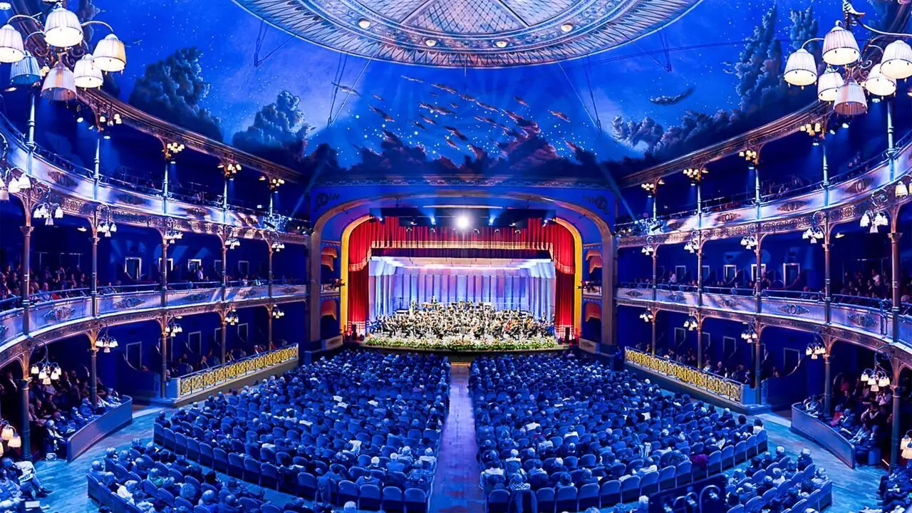 Johann Strauss par les Wiener Symphoniker au Teatro Rossetti de Trieste – image d’arrière-plan