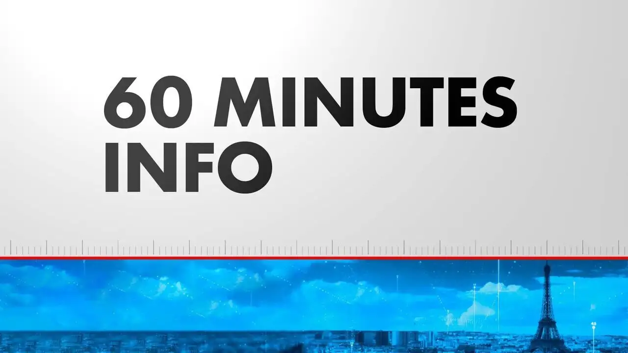 60 minutes info – image d’arrière-plan