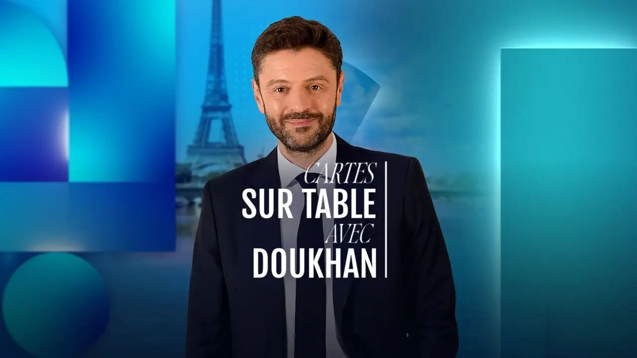 Cartes sur table avec Doukhan – image d’arrière-plan