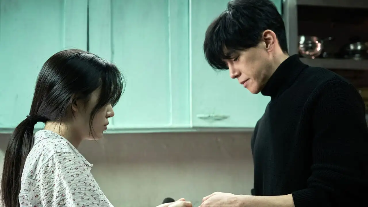 The Old Woman with the Knife – image d’arrière-plan