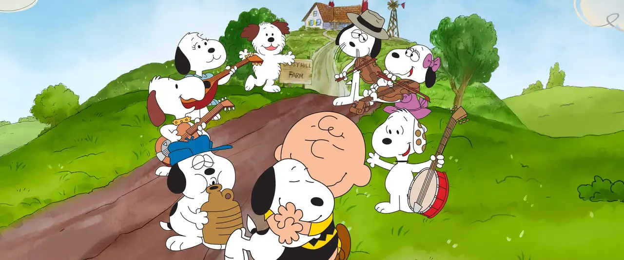 Les retrouvailles de Snoopy – image d’arrière-plan