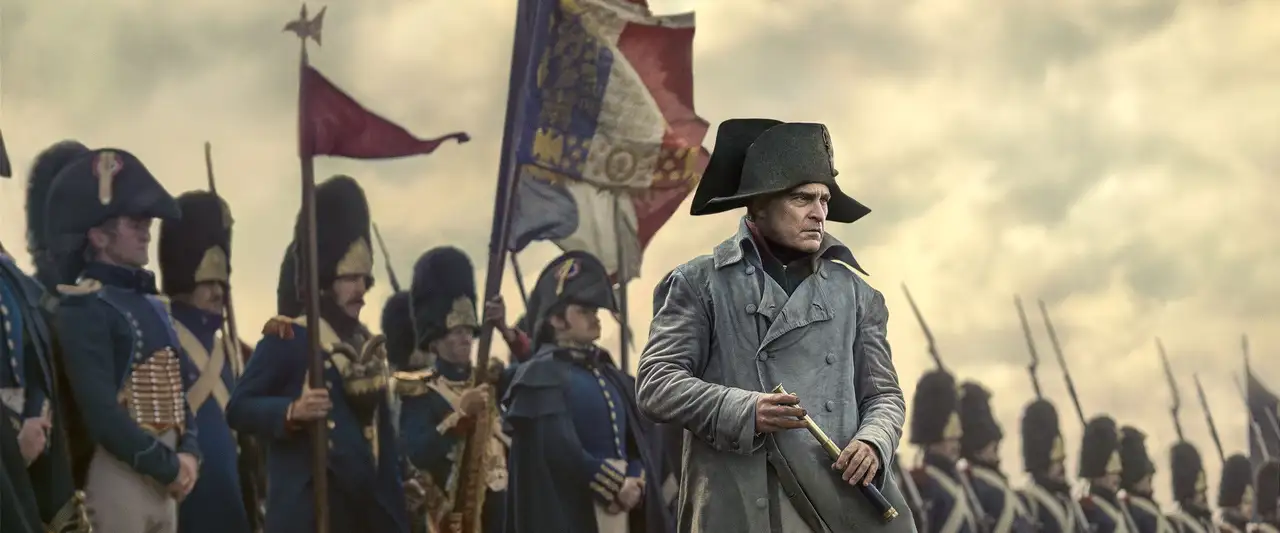 Napoléon - Il est parti de rien. Il a tout conquis. – image d’arrière-plan