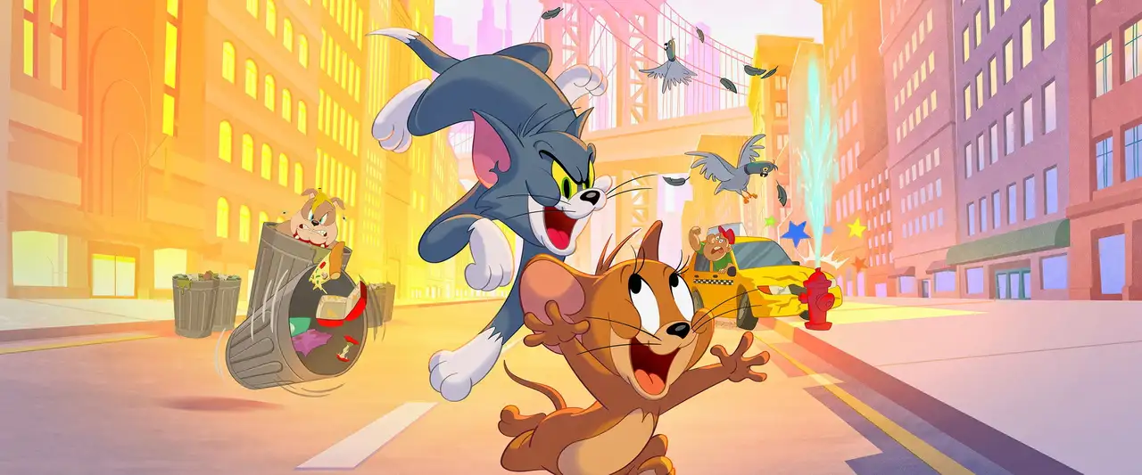 Tom et Jerry à New York - Saison 1 - La gourmandise est un vilain défaut / Touché coulé / Tom tombe dans le panneau / Le malade imaginaire – image d’arrière-plan