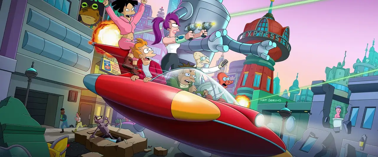 Futurama - Saison 1 - Spaciopilote 3000 – image d’arrière-plan