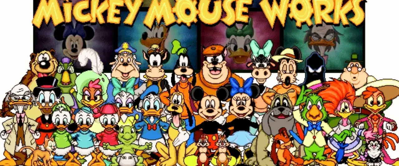 Mickey Mania – image d’arrière-plan
