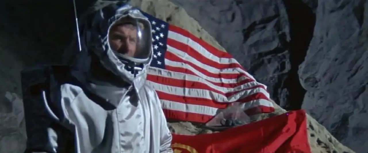 Objectif lune – image d’arrière-plan