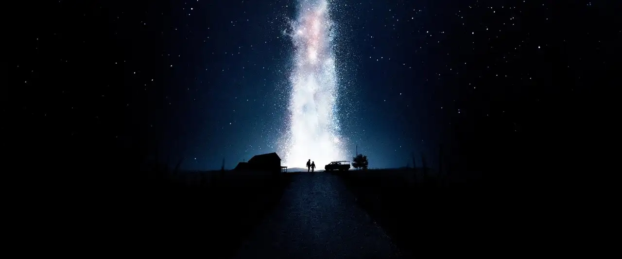 Interstellar - L’Homme est né sur Terre, rien ne l’oblige à y mourir. – image d’arrière-plan