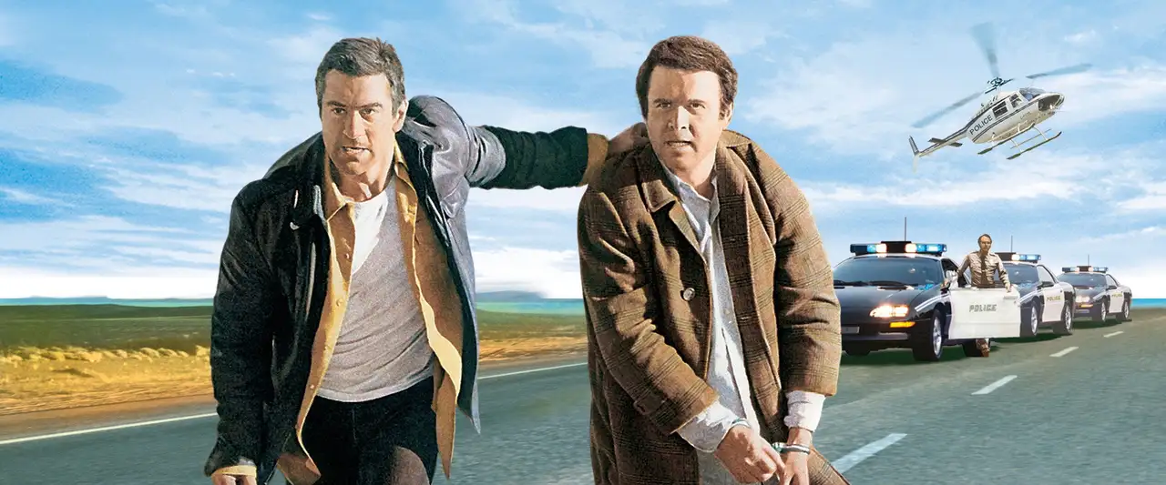 Midnight Run - La mafia le veut mort. Le F.B.I. le veut vivant. Et son cautionneur le veut à Los Angeles dans les 72 heures. – image d’arrière-plan