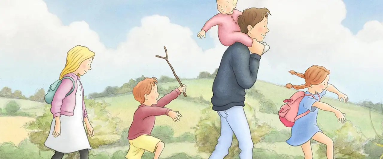 La Chasse à l'ours – image d’arrière-plan