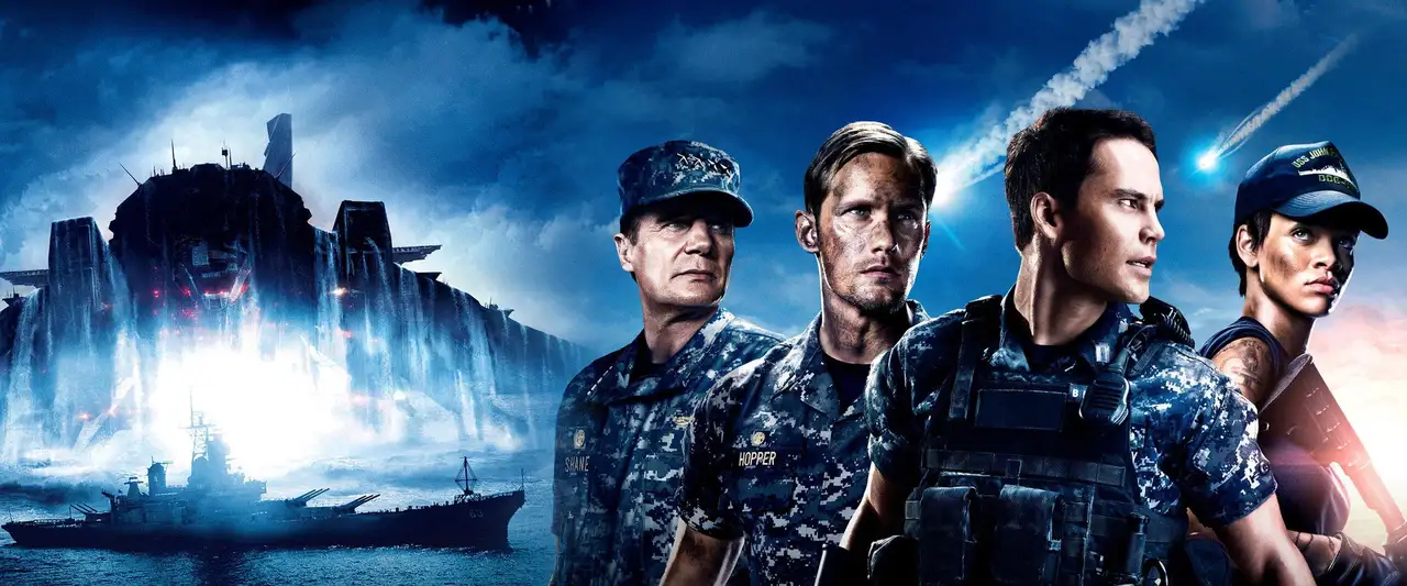 Battleship - Le combat pour la Terre se gagnera en mer. – image d’arrière-plan