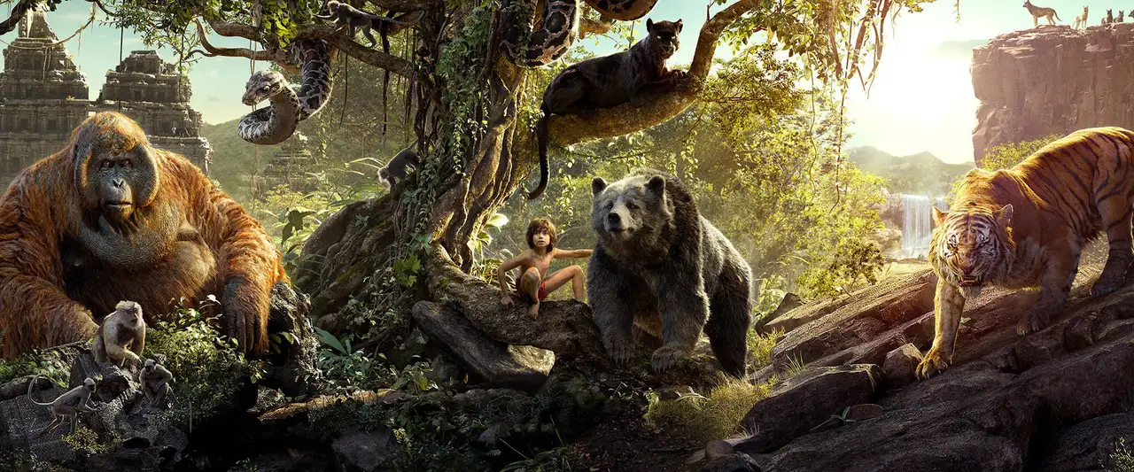 Le Livre de la jungle - Tu n'es plus en sécurité dans la jungle. – image d’arrière-plan