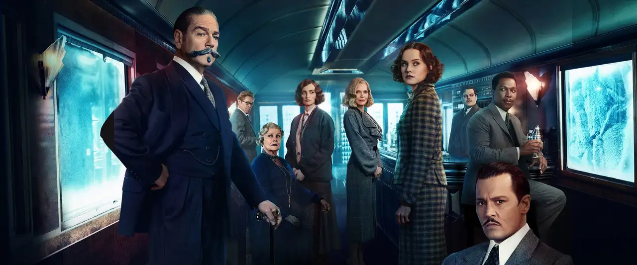 Le Crime de l'Orient-Express - Tout le monde est suspect. – image d’arrière-plan