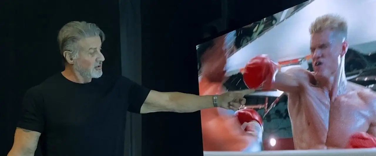 The Making of Rocky vs. Drago by Sylvester Stallone – image d’arrière-plan