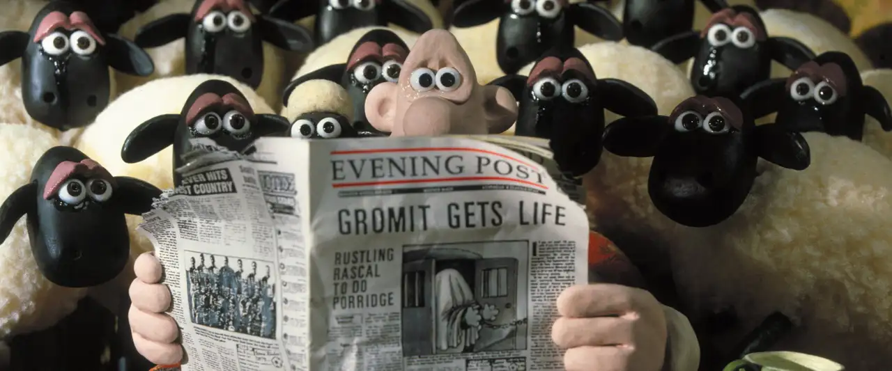Wallace & Gromit : Rasé de près – image d’arrière-plan