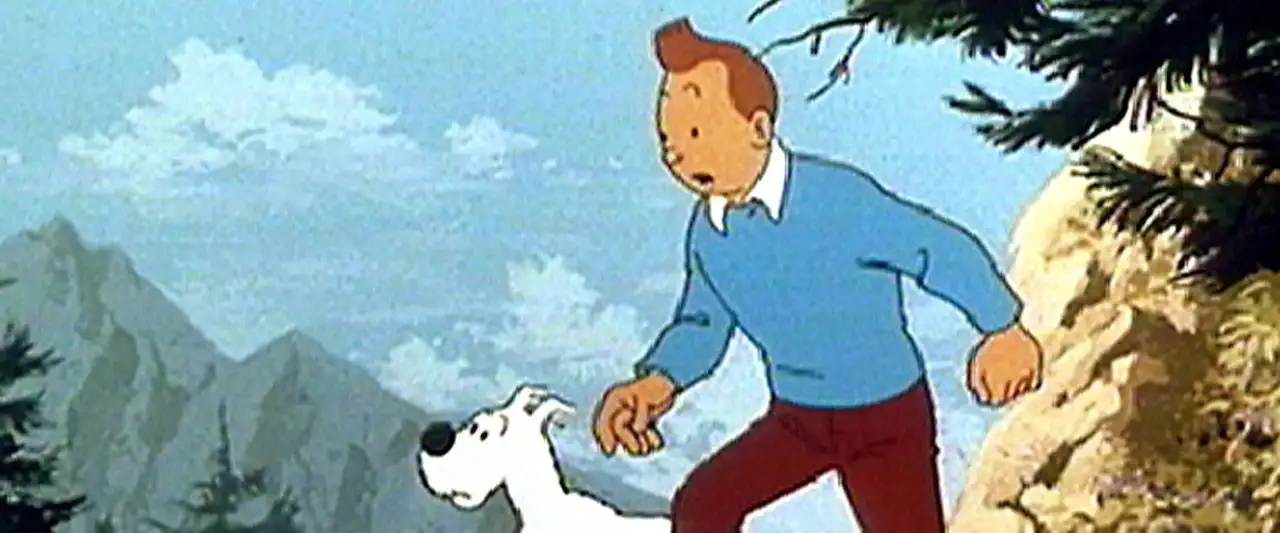 Tintin et le lac aux requins – image d’arrière-plan