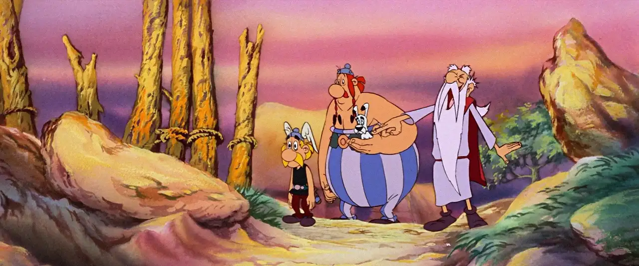 Astérix et le Coup du menhir – image d’arrière-plan