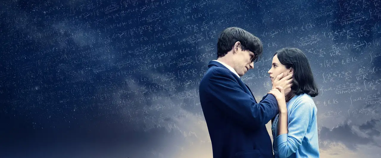 Une merveilleuse histoire du temps - L'histoire extraordinaire de Jane et Stephen Hawking. – image d’arrière-plan