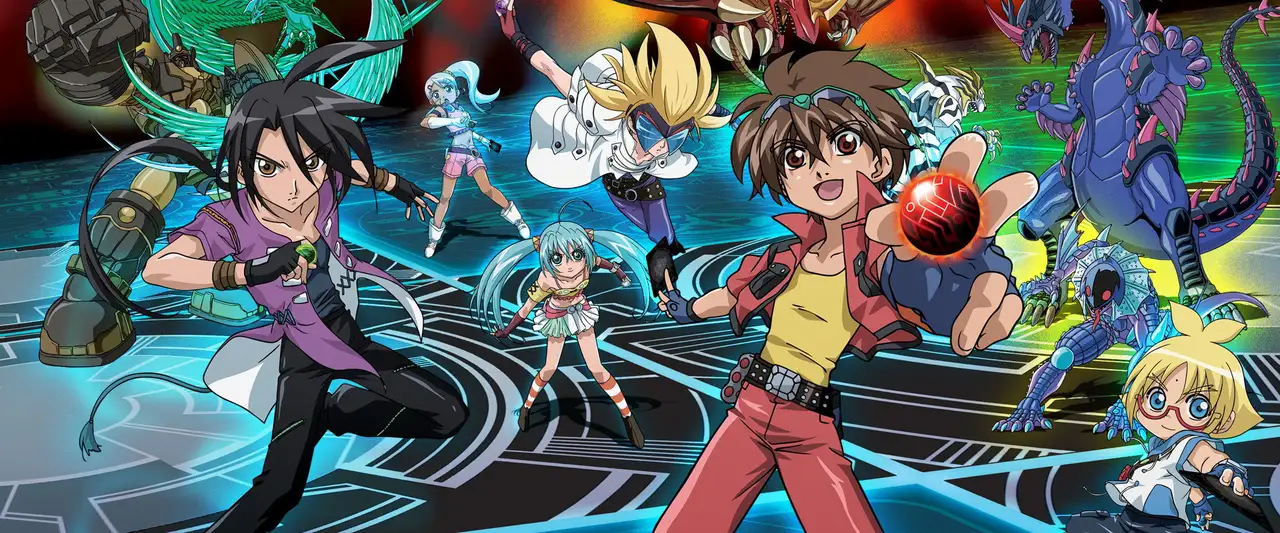 Bakugan, l'équipe d'élite - Saison 1 - Bakugan Stall – image d’arrière-plan