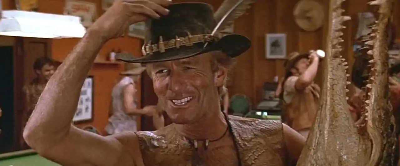 Crocodile Dundee - Il y a un peu de lui en chacun de nous. – image d’arrière-plan