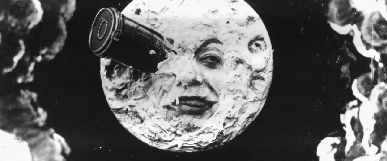 Le Voyage dans la Lune – image d’arrière-plan