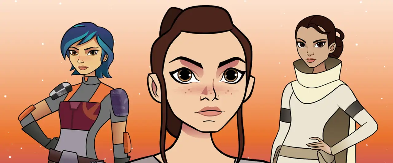 Star wars : forces du destin - Saison 1 - L'étrangère – image d’arrière-plan