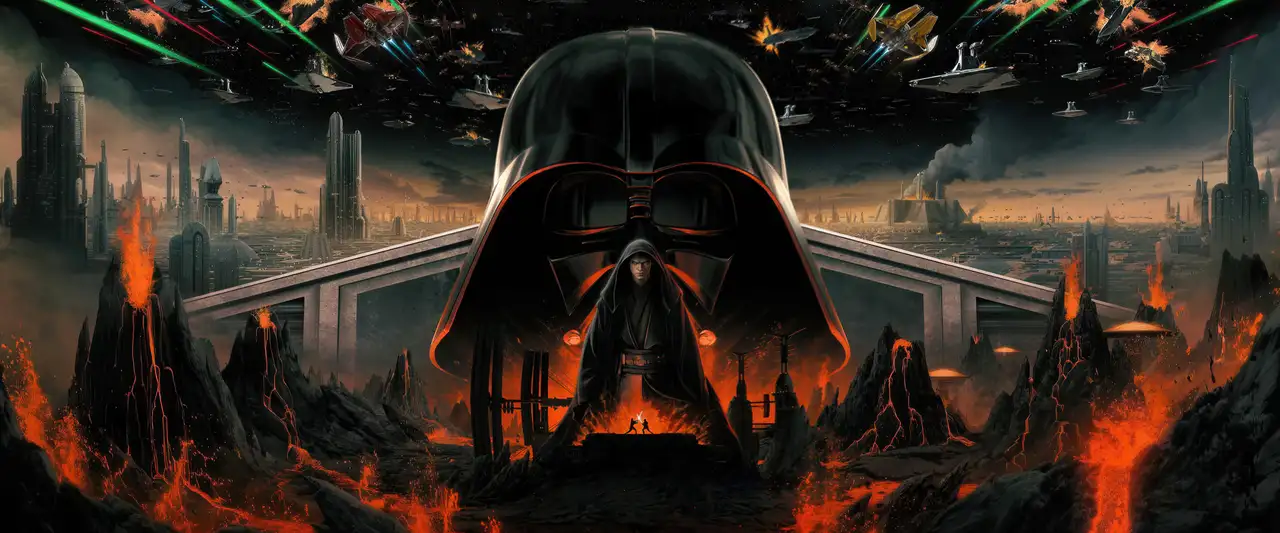 Star Wars, épisode III - La Revanche des Sith - La saga est complète. – image d’arrière-plan
