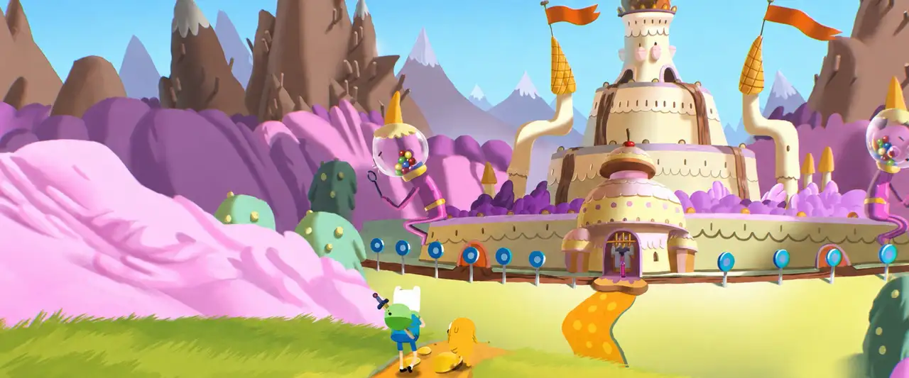 Adventure Time : Les quêtes bonus - Saison 1 - L'esprit confit – image d’arrière-plan