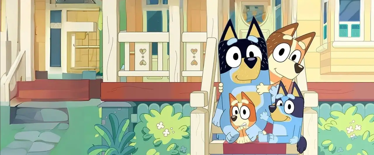 Bluey - Saison 1 - Le ballon de yoga – image d’arrière-plan